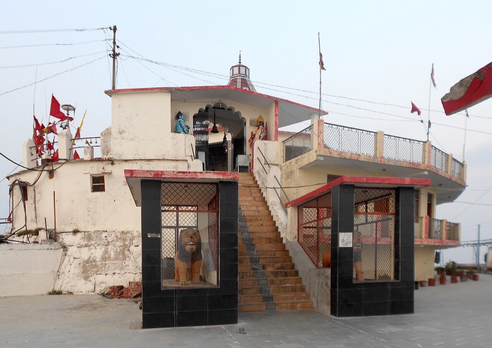 A Shakti Peeth shrine in the Himalaya